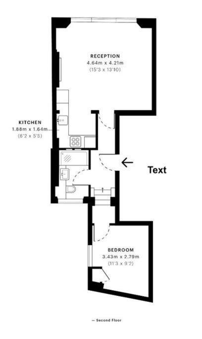 Appartement Immaculately Presented 1 Bed à Londres Extérieur photo